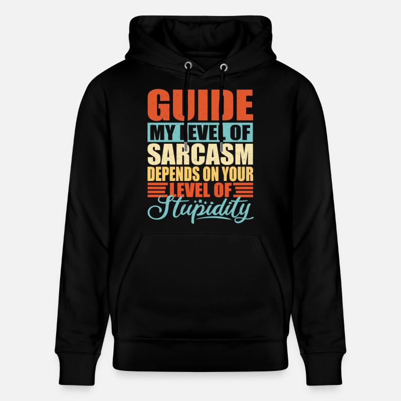 Guide Tourguide Disant - Sweat à capuche bio CRUISER Stanley/Stella Unisexe - noir