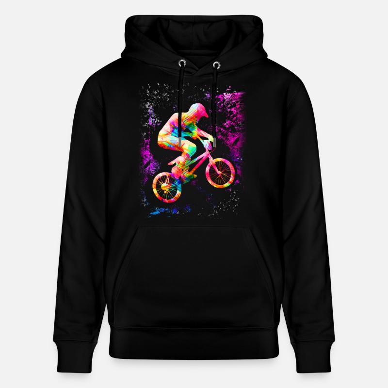 BMX - Coureur de BMX - BMX - Sweat à capuche bio CRUISER Stanley/Stella Unisexe - noir