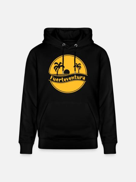 Fuerteventura - Stanley/Stella Unisex Bio-Hoodie CRUISER - Schwarz