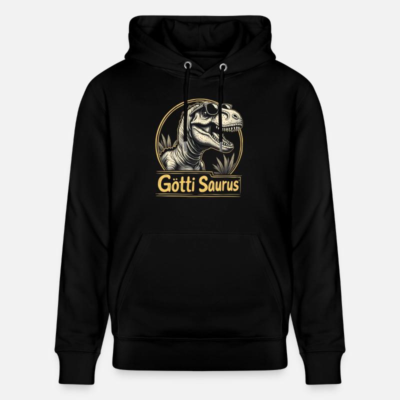 Parrain Saurus - Sweat à capuche bio CRUISER Stanley/Stella Unisexe - noir