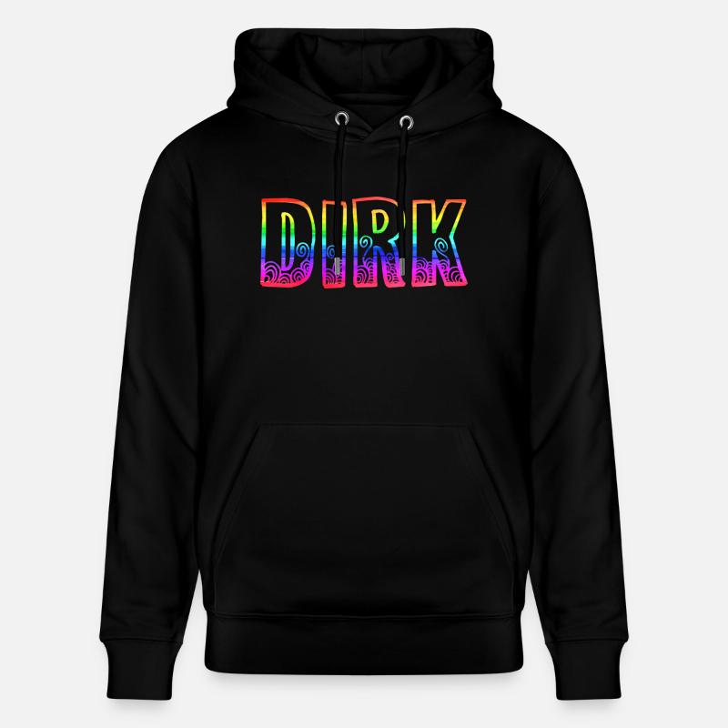 dirk rs arc-en-ciel - Sweat à capuche bio CRUISER Stanley/Stella Unisexe - noir