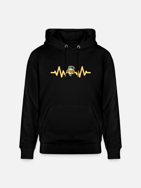 Mayonnaise - Stanley/Stella Unisex Bio-Hoodie CRUISER - Schwarz