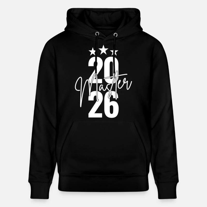 Master 2026 - Sweat à capuche bio CRUISER Stanley/Stella Unisexe - noir