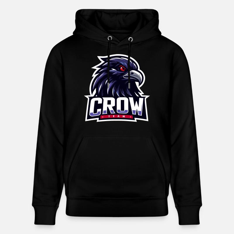 L’équipe Crow - Sweat à capuche bio CRUISER Stanley/Stella Unisexe - noir