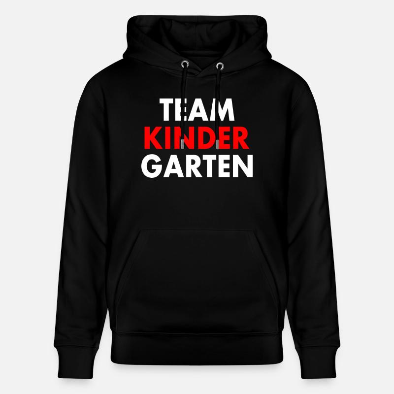 Team kindergarten - Sweat à capuche bio CRUISER Stanley/Stella Unisexe - noir