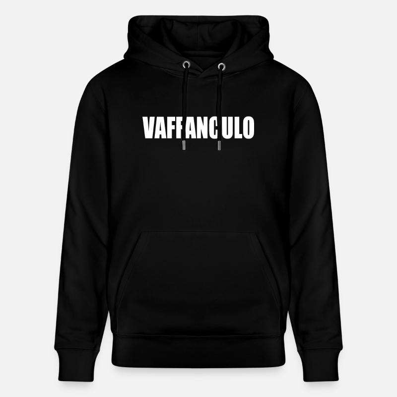 vaffanculo - Stanley/Stella Unisex Bio-Hoodie CRUISER - Schwarz