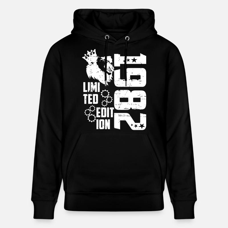 1982 Born Édition Limitée - Sweat à capuche bio CRUISER Stanley/Stella Unisexe - noir