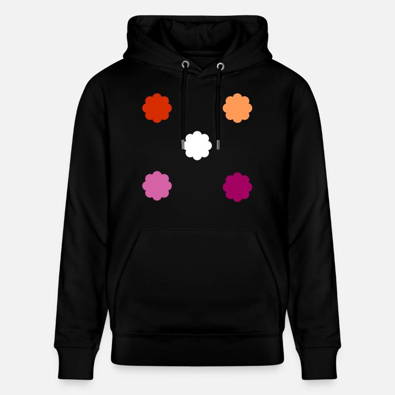 Fierté lesbienne subtile - Sweat à capuche bio CRUISER Stanley/Stella Unisexe - noir