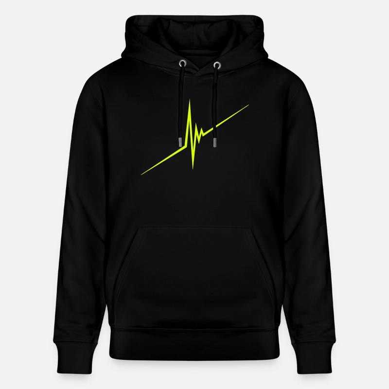 pulse - Sweat à capuche bio CRUISER Stanley/Stella Unisexe - noir