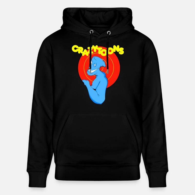 Crazytoons - Sweat à capuche bio CRUISER Stanley/Stella Unisexe - noir
