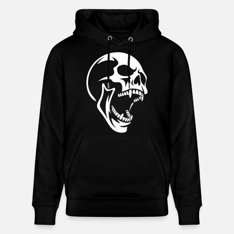 Cri de Crâne Design de Crâne - Sweat à capuche bio CRUISER Stanley/Stella Unisexe - noir