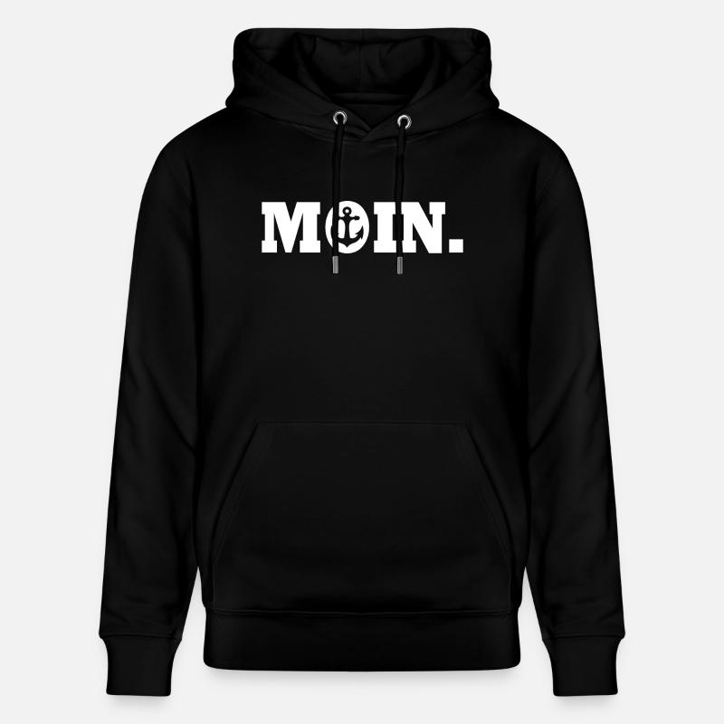 Moin - Sweat à capuche bio CRUISER Stanley/Stella Unisexe - noir