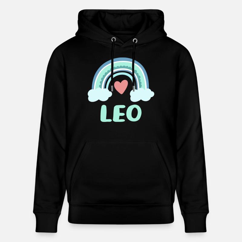 Leo Nom Rainbow Baby - Sweat à capuche bio CRUISER Stanley/Stella Unisexe - noir