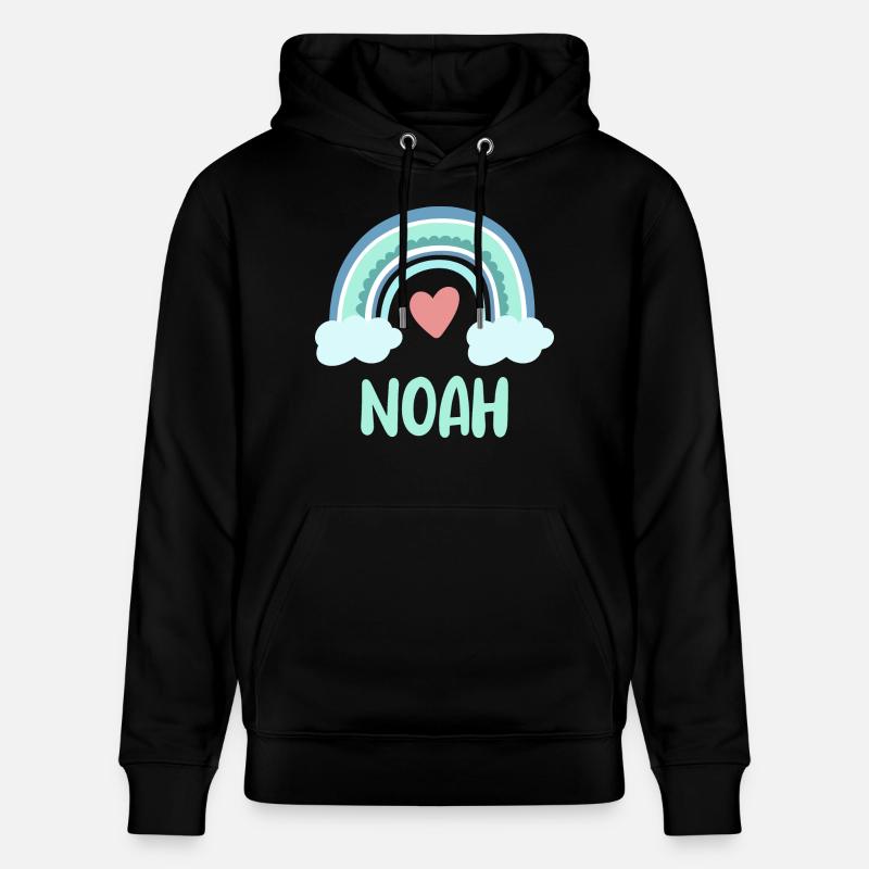 Noah Nom Rainbow Baby - Sweat à capuche bio CRUISER Stanley/Stella Unisexe - noir