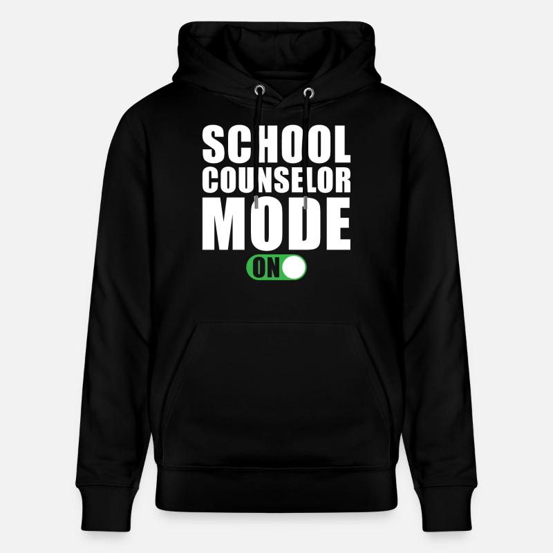 Mode Conseiller scolaire activé - Sweat à capuche bio CRUISER Stanley/Stella Unisexe - noir
