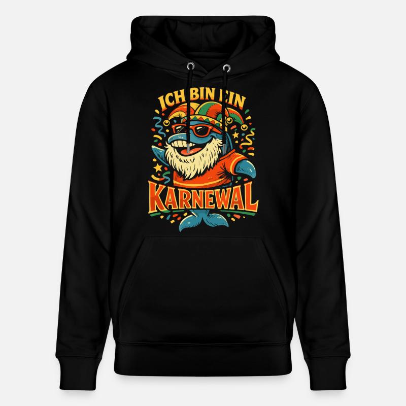 Carnaval de Cologne Cadeau du Carnaval - Sweat à capuche bio CRUISER Stanley/Stella Unisexe - noir