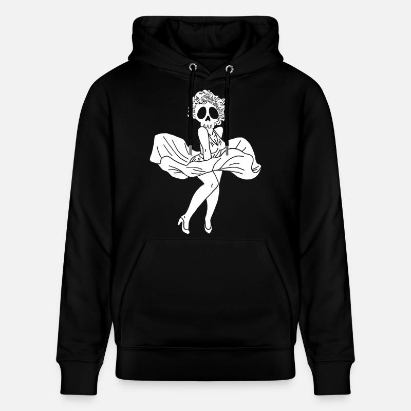 Fantôme de Marylin Monroe - Sweat à capuche bio CRUISER Stanley/Stella Unisexe - noir