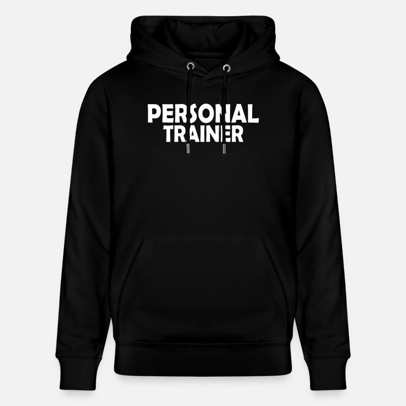 Personal trainer - Sweat à capuche bio CRUISER Stanley/Stella Unisexe - noir