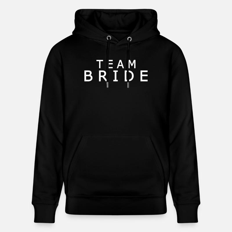 Team bride - Sweat à capuche bio CRUISER Stanley/Stella Unisexe - noir