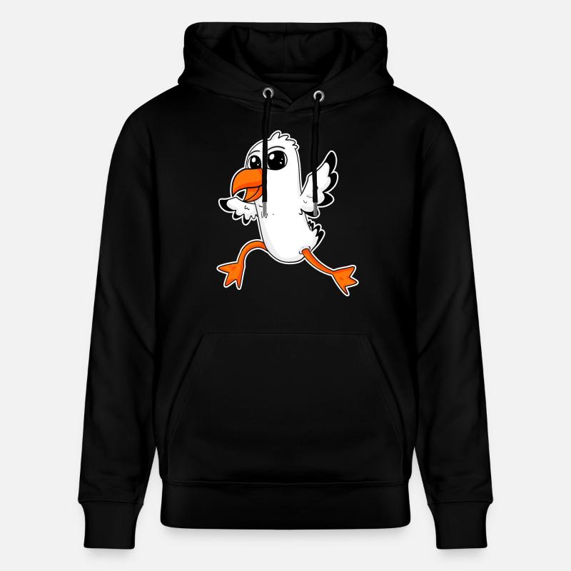 Doux goé et mouse - Sweat à capuche bio CRUISER Stanley/Stella Unisexe - noir