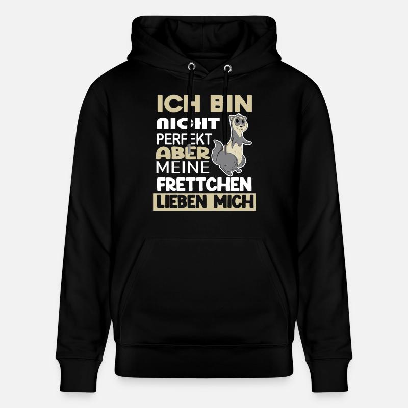 Frettchen - Stanley/Stella Unisex Bio-Hoodie CRUISER  - Schwarz