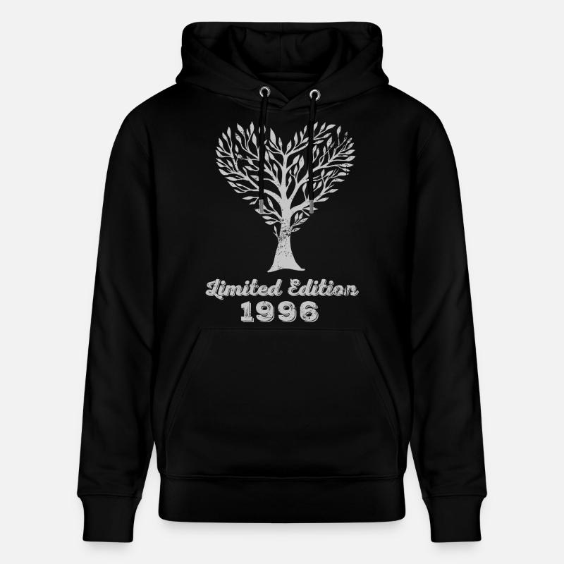 Millésime 1996 - Sweat à capuche bio CRUISER Stanley/Stella Unisexe - noir