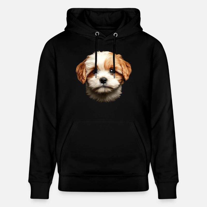 Lhasa Apso - Stanley/Stella Unisex Bio-Hoodie CRUISER  - Schwarz