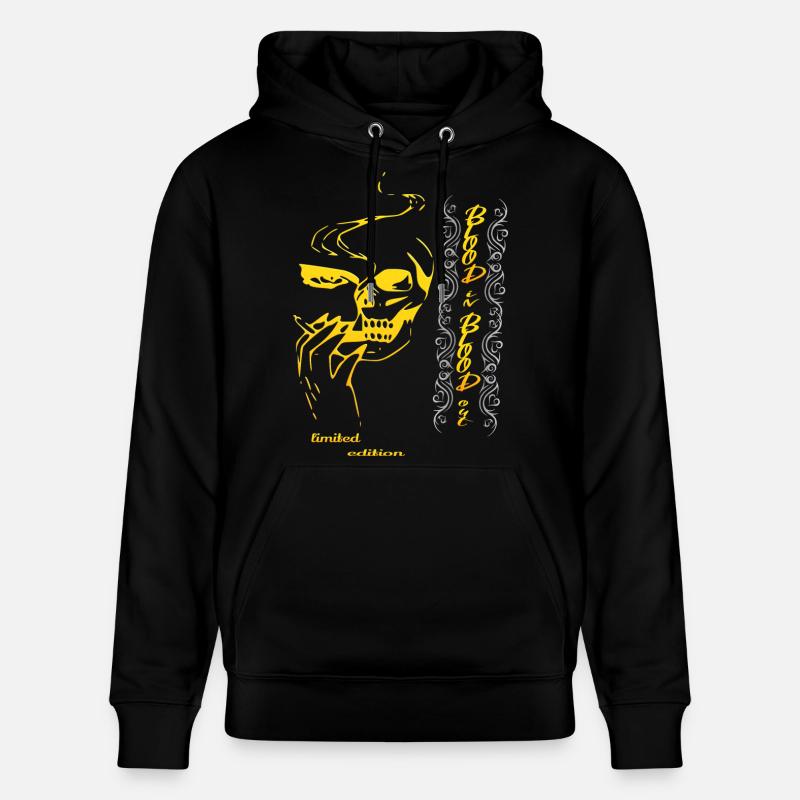 Crâne crâne crâne - Sweat à capuche bio CRUISER Stanley/Stella Unisexe - noir