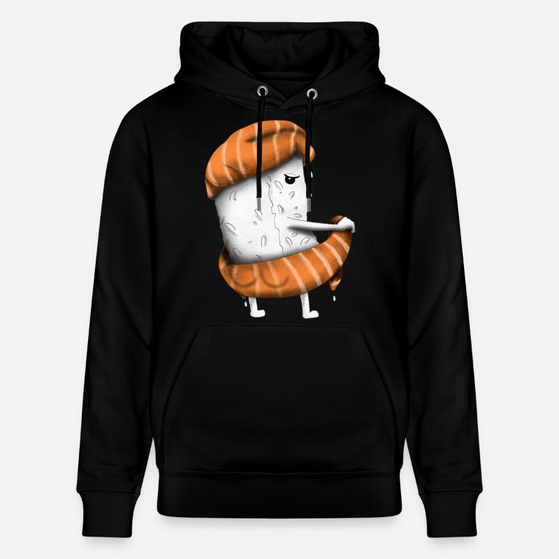 Serviette à sushi - Sweat à capuche bio CRUISER Stanley/Stella Unisexe - noir