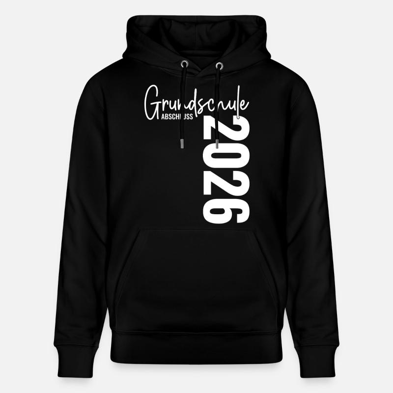 Abschluss 2026 Grundschule - Stanley/Stella Unisex Bio-Hoodie CRUISER  - Schwarz