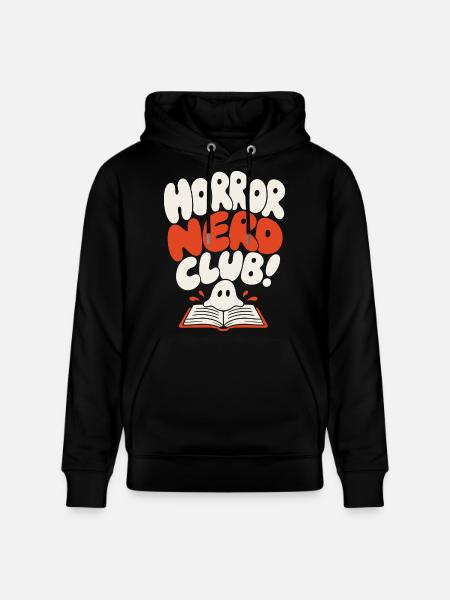Horror Nerd Club Geist - Stanley/Stella Unisex Bio-Hoodie CRUISER - Schwarz