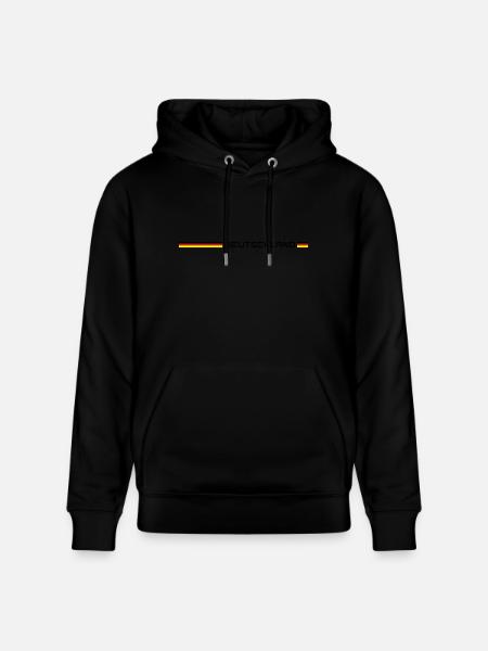 Deutschland - Stanley/Stella Unisex Bio-Hoodie CRUISER  - Schwarz