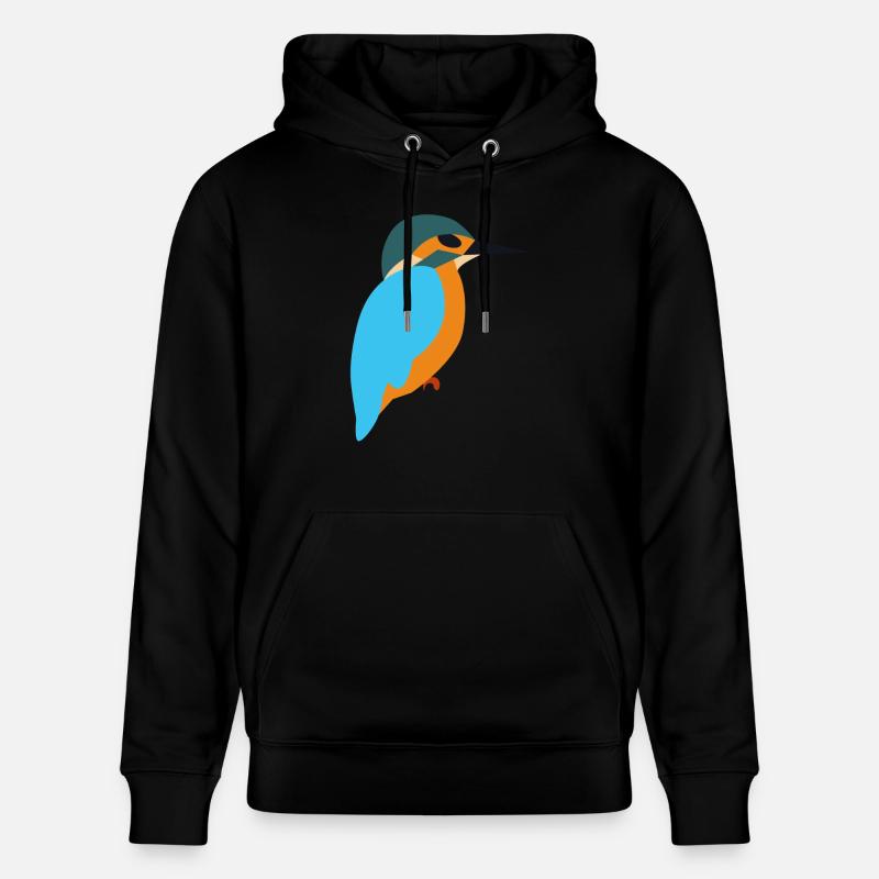 couleur oiseau - Sweat à capuche bio CRUISER Stanley/Stella Unisexe - noir