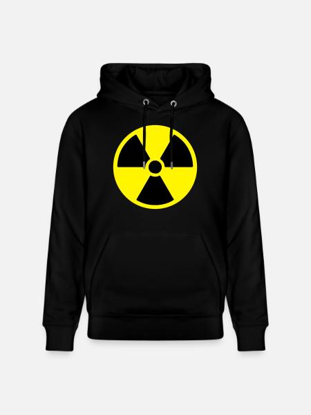 radioactive - Sweat à capuche bio CRUISER Stanley/Stella Unisexe - noir
