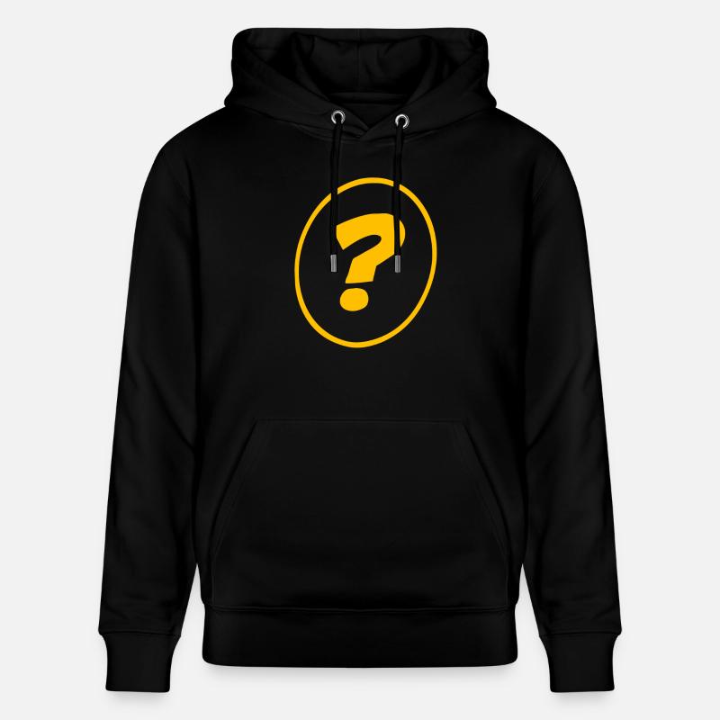 interrogation - Sweat à capuche bio CRUISER Stanley/Stella Unisexe - noir
