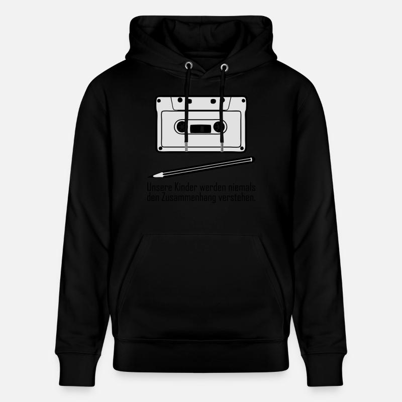 La relation - Sweat à capuche bio CRUISER Stanley/Stella Unisexe - noir