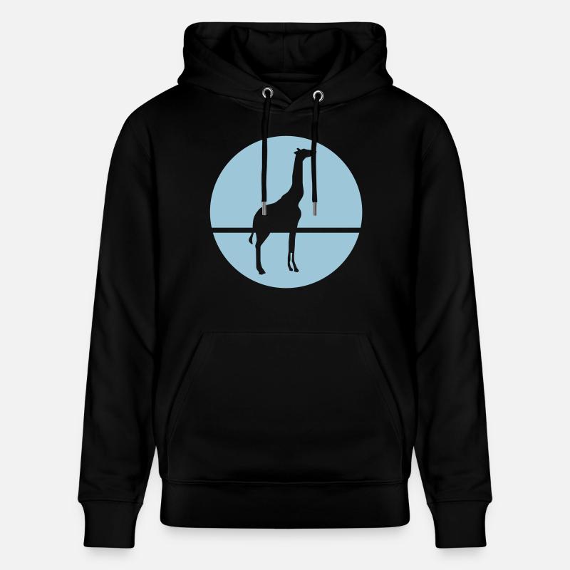 Giraffe - Sweat à capuche bio CRUISER Stanley/Stella Unisexe - noir