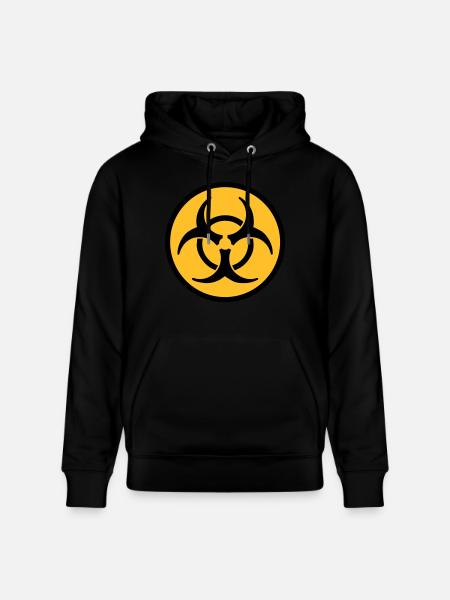 Virus - Stanley/Stella CRUISER Unisex Organic Hoodie - black