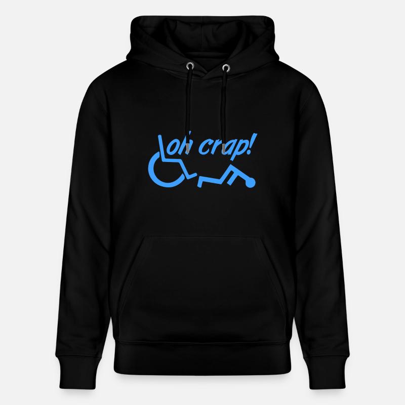 OH CRAP! - Sweat à capuche bio CRUISER Stanley/Stella Unisexe - noir