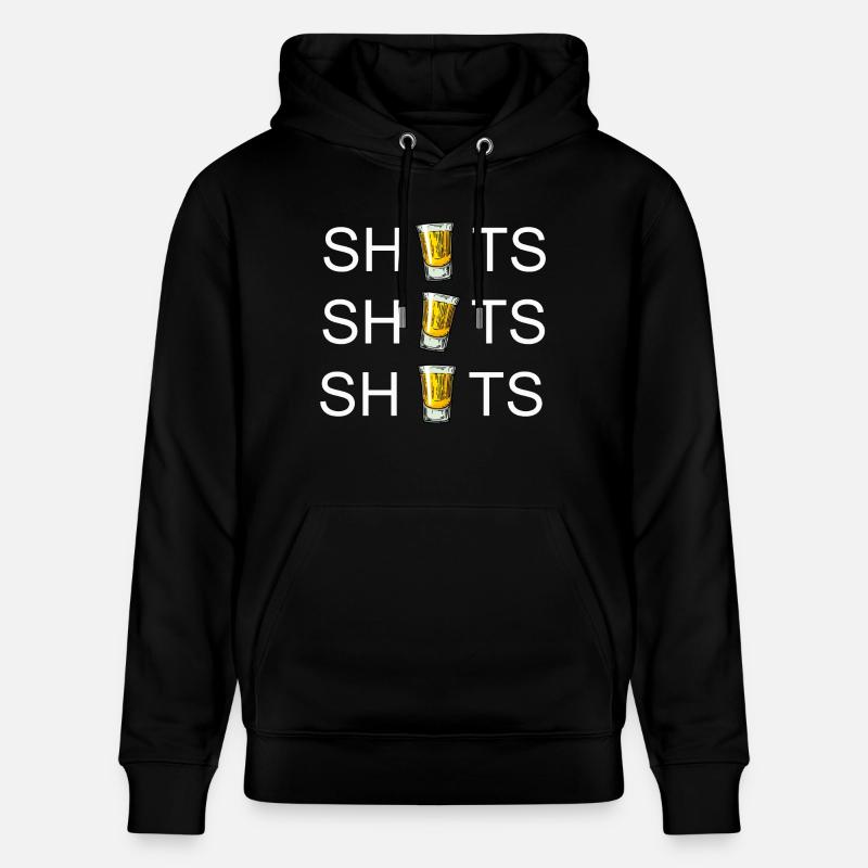 SHOTS SHOTS SHOTS (Téquila Shots) - Sweat à capuche bio CRUISER Stanley/Stella Unisexe - noir