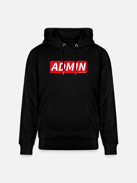 ADMIN - Stanley/Stella Unisex Bio-Hoodie CRUISER - Schwarz