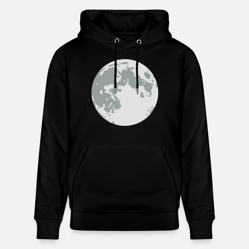 lune - Sweat à capuche bio CRUISER Stanley/Stella Unisexe - noir