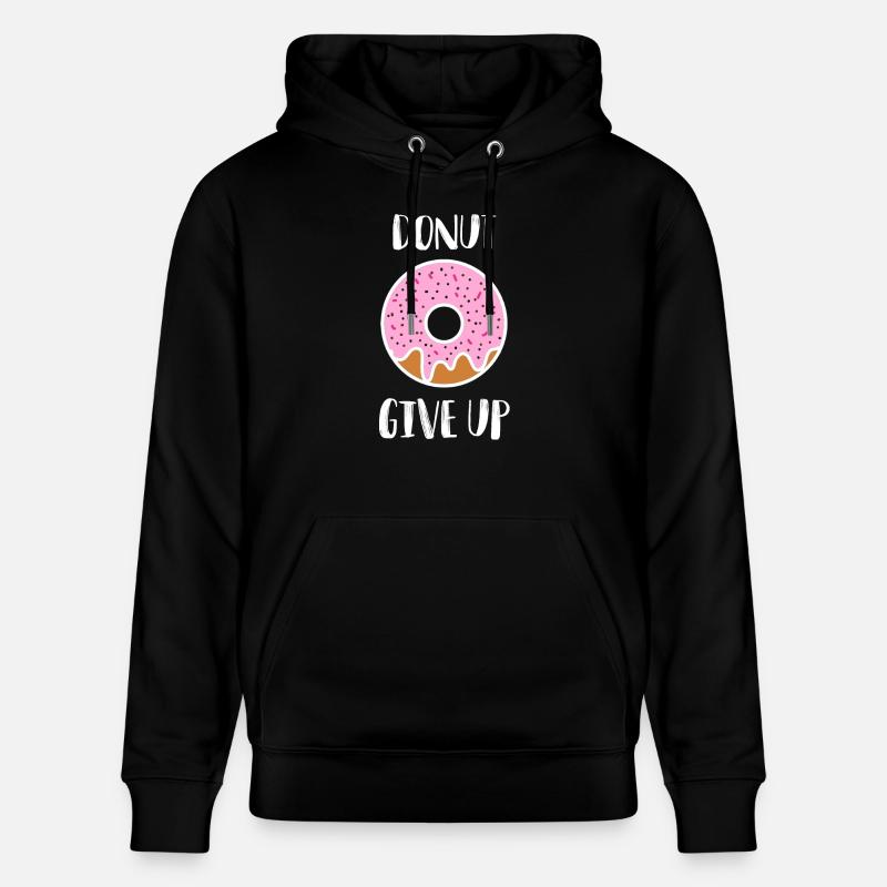 dictons drôles de beignets - Sweat à capuche bio CRUISER Stanley/Stella Unisexe - noir