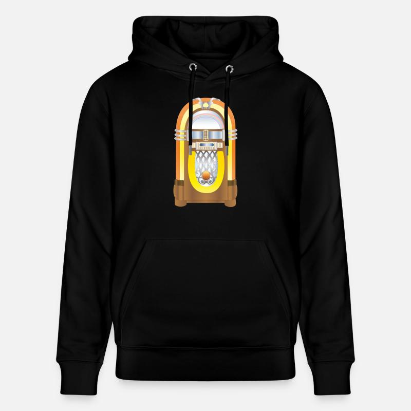 jukebox - Stanley/Stella Unisex Bio-Hoodie CRUISER  - Schwarz