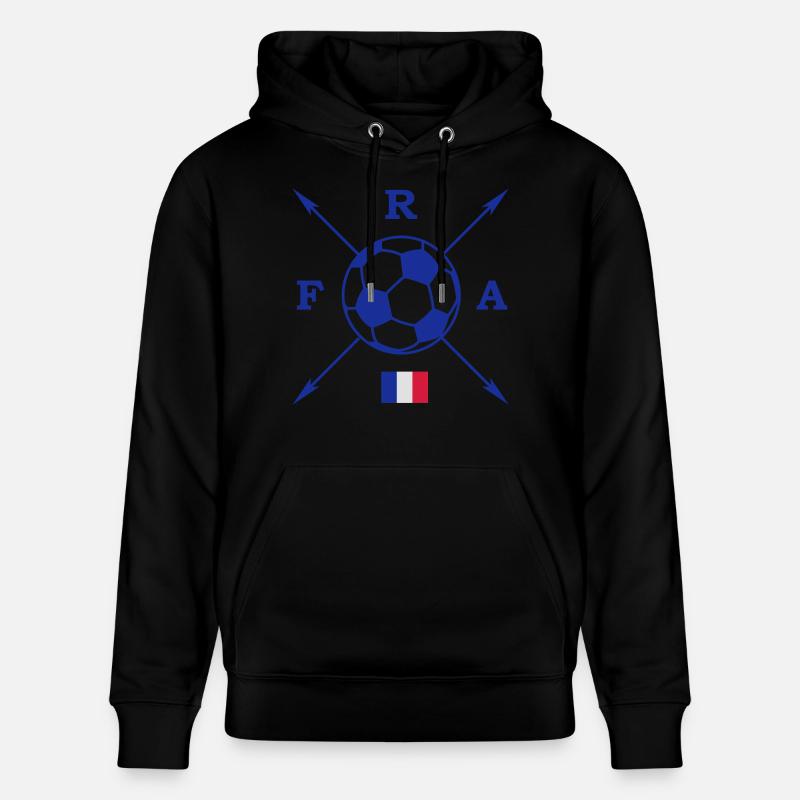 France Hipster II FR - Sweat à capuche bio CRUISER Stanley/Stella Unisexe - noir