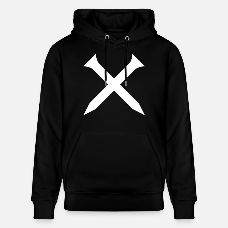 tee de golf - Sweat à capuche bio CRUISER Stanley/Stella Unisexe - noir