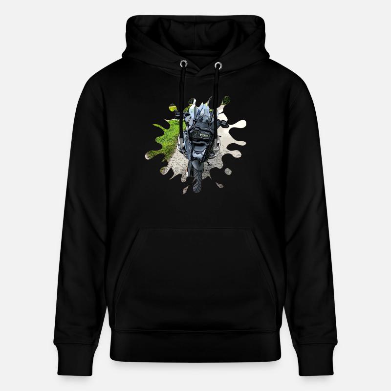 GS noir - Sweat à capuche bio CRUISER Stanley/Stella Unisexe - noir