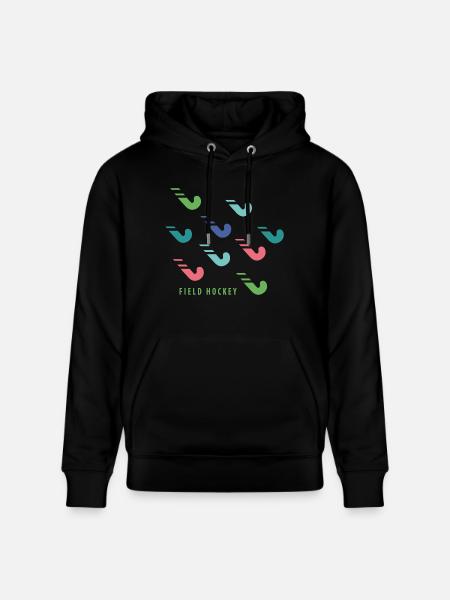 Hockey stick - Stanley/Stella CRUISER Unisex Organic Hoodie - black