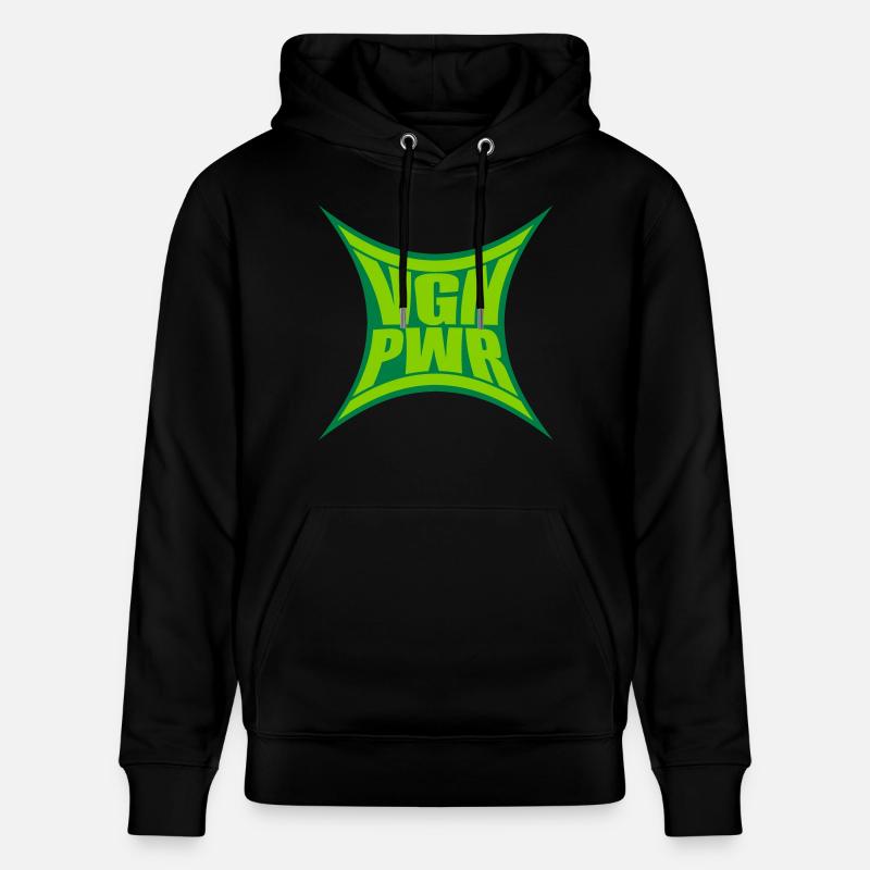 Conception VGN PWR - Sweat à capuche bio CRUISER Stanley/Stella Unisexe - noir