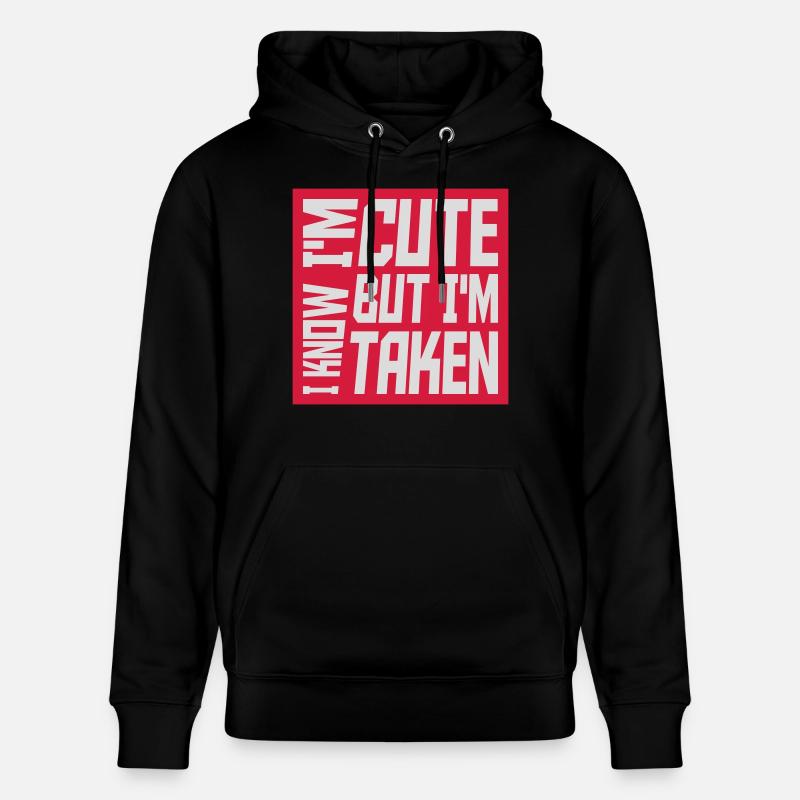 citation mignonne mais prise - Sweat à capuche bio CRUISER Stanley/Stella Unisexe - noir